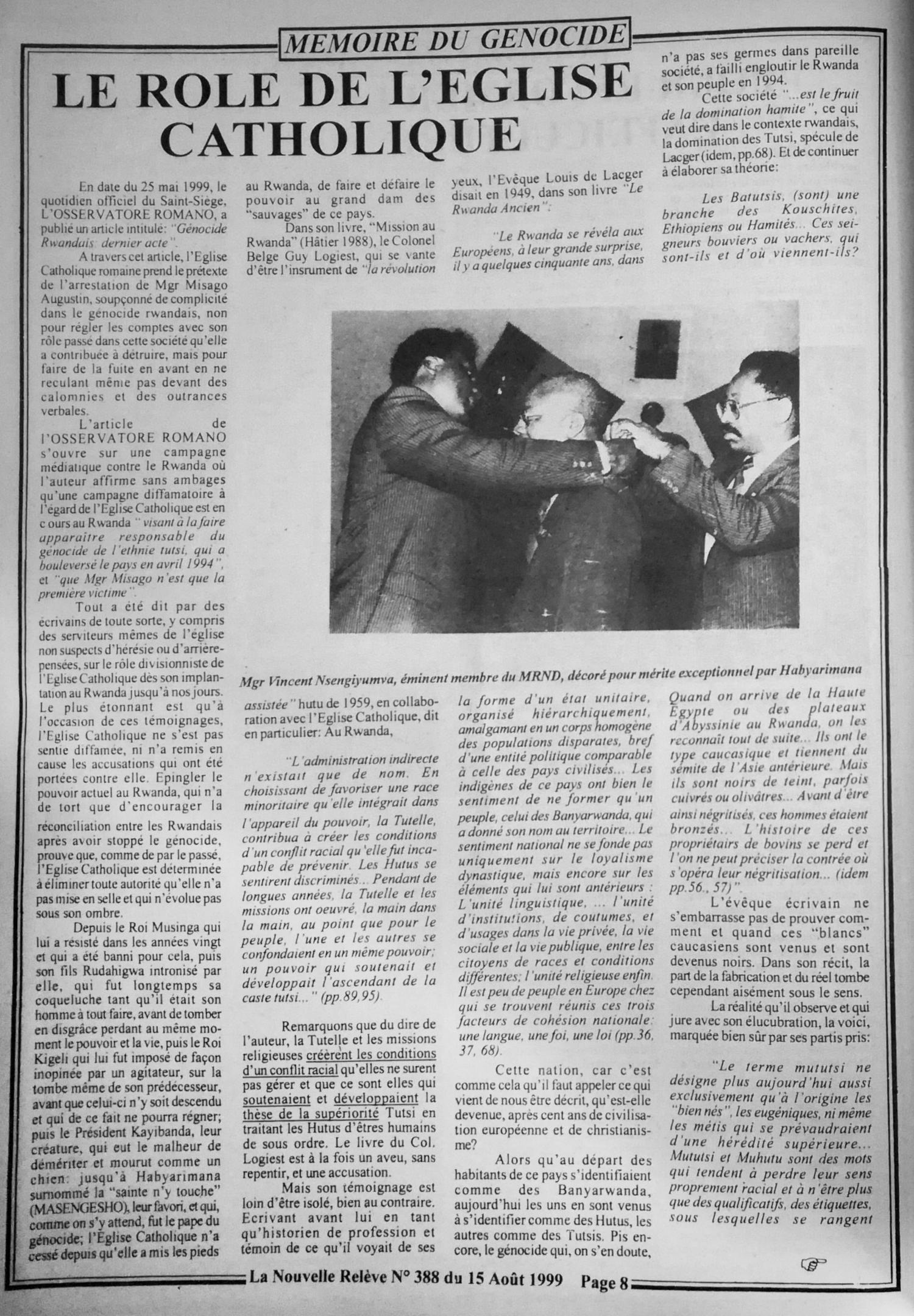 Écrire l'histoire d'une controverse : les relations entre l'Église ...